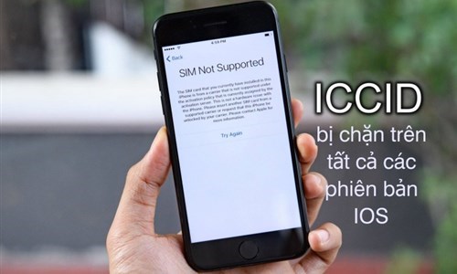 Iphone Lock : Apple lại khoá ICCID 