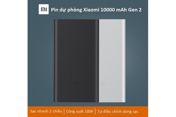 PIN DƯ PHÒNG XIAOMI 10000mhA