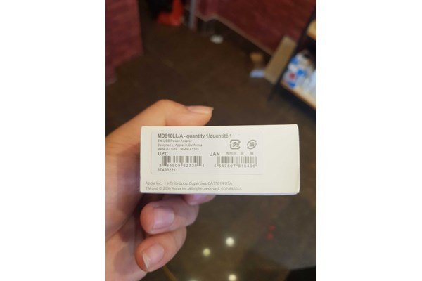 Củ sạc Iphone full box Apple