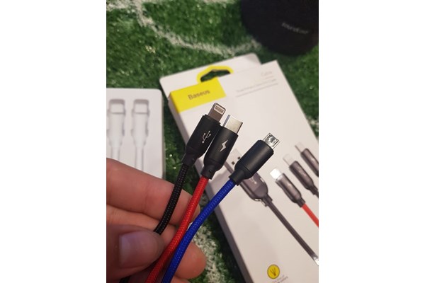 Cáp sạc 3 đầu Baseus