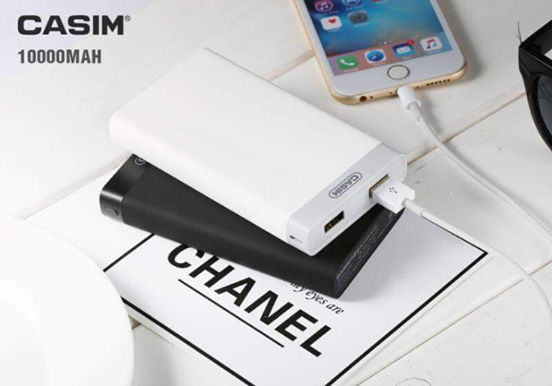 Sạc dự phòng Casim P800 10.000mah chính hãng