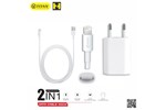 Combo Sạc Dẹt Chân Lightning TITAN - CB02