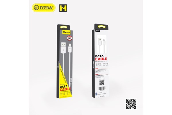 Cáp Sạc Nhanh 2.4A 2m Micro TITAN - CA34
