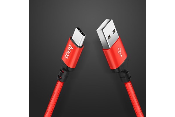 Dây Cáp Sạc Dây Dù Type C Hoco X14