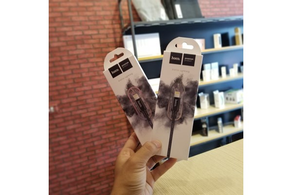 Cáp Sạc Lightning Dây Dù Hoco X14 2m