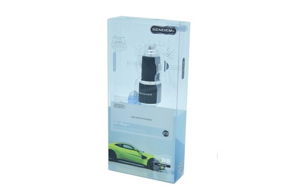 Tẩu sạc ô tô 2 cổng chính hãng Sendem