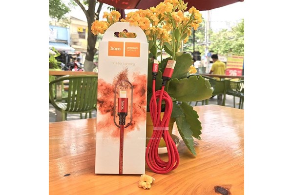 Cáp Sạc Nhanh dây dù Hoco X14 2M