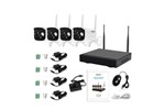 Bộ Kit 4 Camera IP SriHome NVS001 2.0MP 1080P + Đầu ghi hình IP 4 kênh