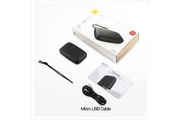 Pin sạc dự phòng Mini Baseus Q Portable 10000mAh cho Smartphone/ Tablet