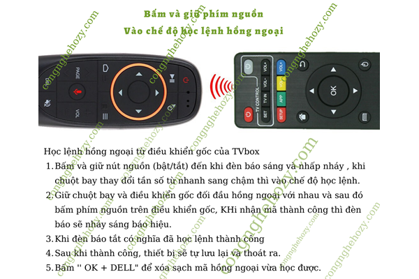 Điều khiển giọng nói G10 chính hãng cho TVbox thông minh