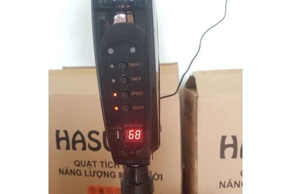 QUẠT NĂNG LƯỢNG MẶT TRỜI HASUBO ĐIỀU KHIỂN TỪ XA