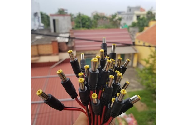 Jack DC đực 5.5mm cho camera