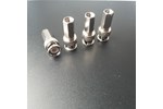 Jack BNC đúc chân vuông đi cáp đồng trục
